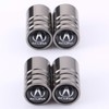 TK-KLZ 5Pcs Chrome Car Tire Valve Stem Caps for Honda