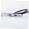 CIYODO USB to Dual USB Pci Slot Hub Adapter Expansion