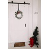 ELCOHO Christmas Wreath Hangers Metal Wreath Hook Over the Door