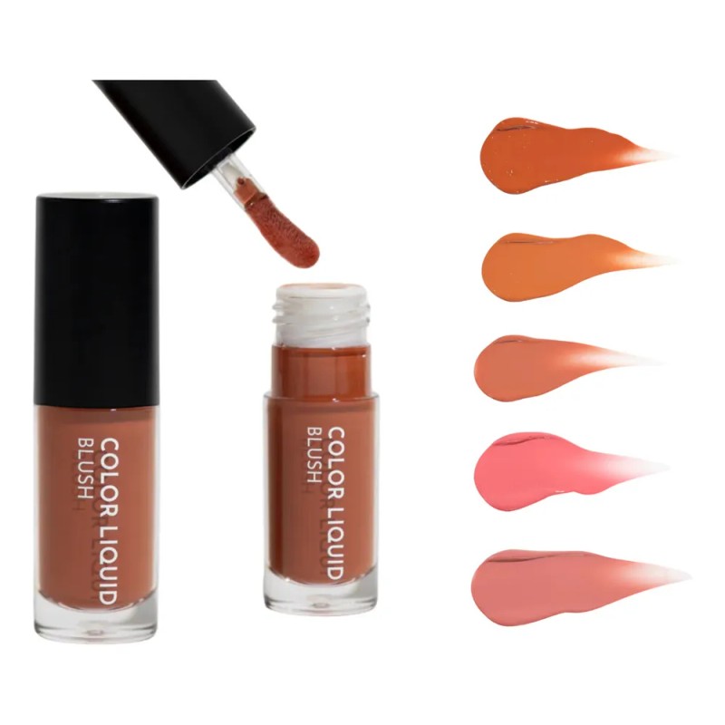 Rubor Líquido MF Cosmetics Color Blush Acabado Mate Pink Promise