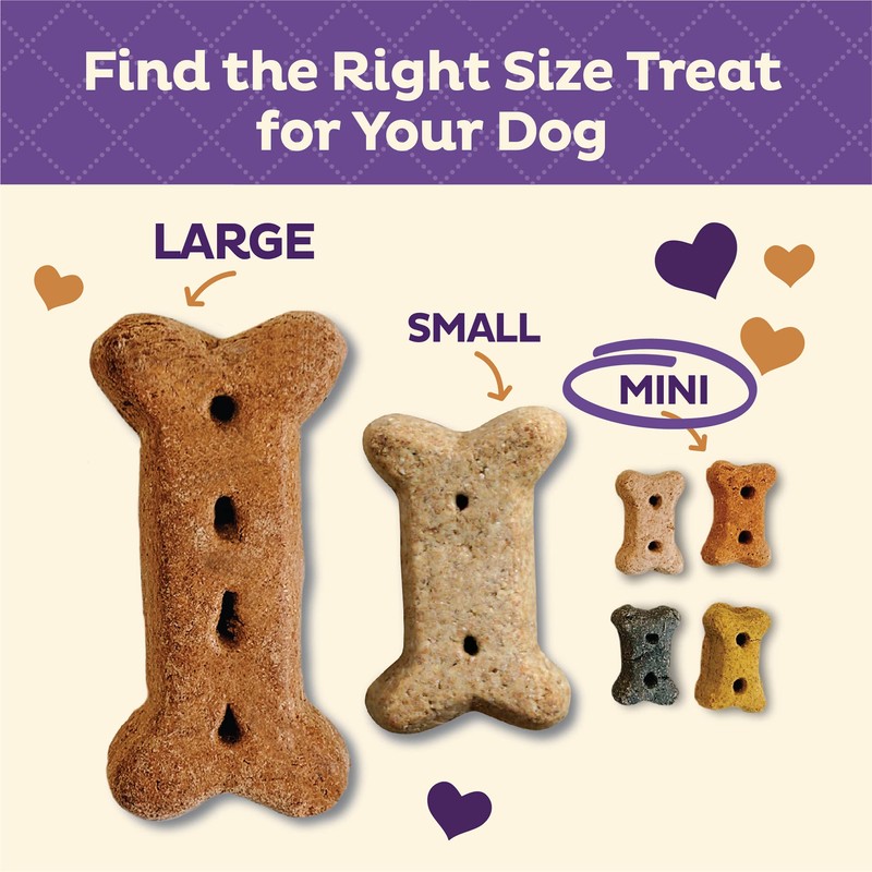 Old Mother Hubbard Wellness P-Nuttier Dog Biscuits, Natural, Training Treats,
