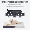 Bedfolks Orthopedic Dog Bed for Extra Large Dogs - Egg