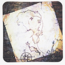 PLAYMATS Dice Tray for Tabletop Games and RPG - Robinson Crusoe: Adventures on the Cursed Island, Small World - Forgotten Island