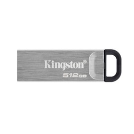 Kingston DataTraveler Kyson USB 3.2 Gen 1 Flash Drive 512GB - Stylish Capless Metal Case