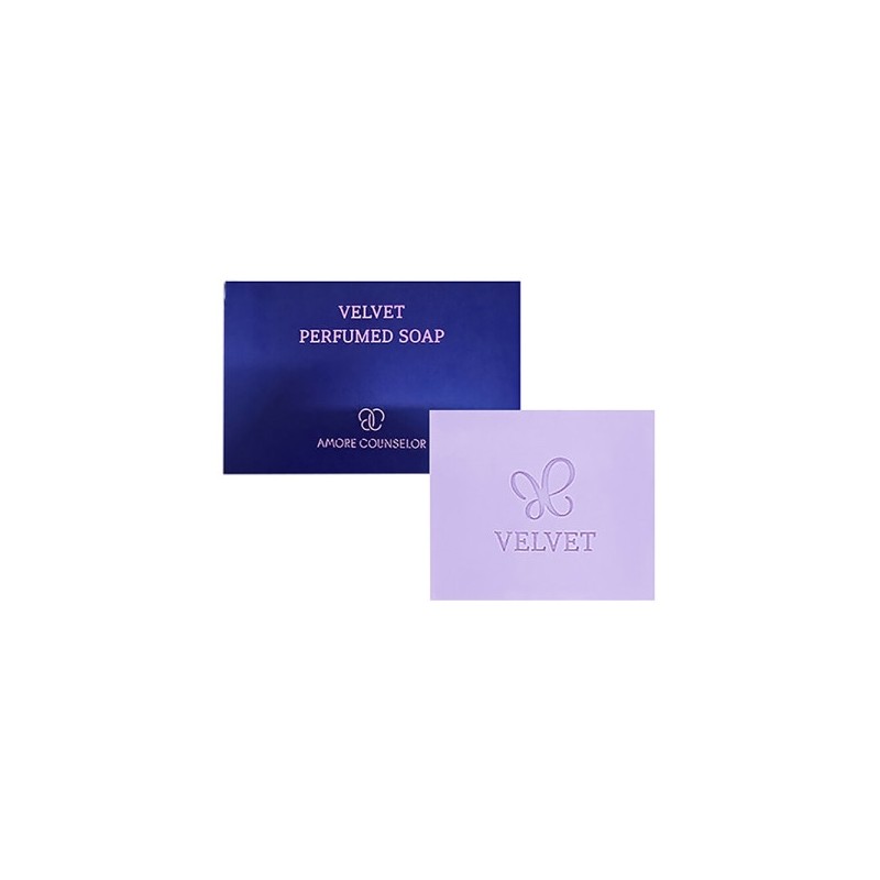Amore Counselor Velvet Perfumed Soap Facial Cleansing Soap 80g x