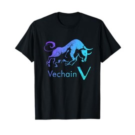 VECHAIN Crypto BULLRUN! HODL VET Token Blockchain Technology T-Shirt