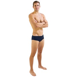 FINIS Men's Aqua Short Solid Navy 32 Swim Briefs