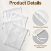 4Pcs Strainer Bags For Juicing, Nylon Cheese Cloths Bags For