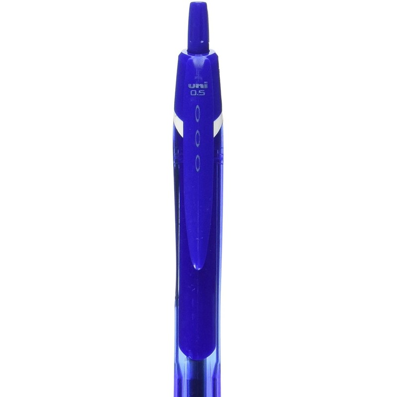 Uni Jetstream Color Knock Ballpoint Pen, 0.5mm, Blue (SXN150C05.33)