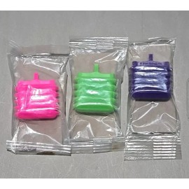 Kellogg's 1991 Sneaky Squirters Water Toys - Neon Colors Set of 3