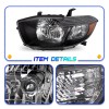 Ultravision9 For 2008 2009 2010 Toyota Highlander Black Housing Amber