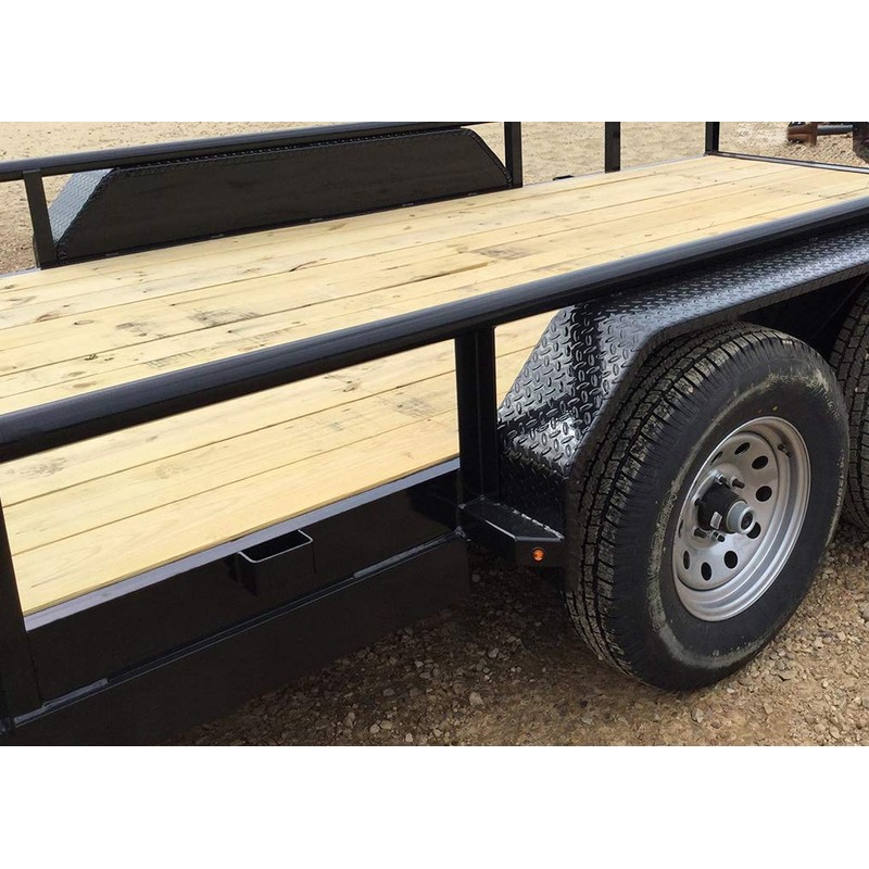 A.A Heavy Duty Weld On 2x4 Steel Stake Pockets for