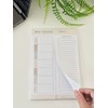 Weekly Meal Planner- Magnetic Refrigerator Menu Planner with 52 Tear-Off