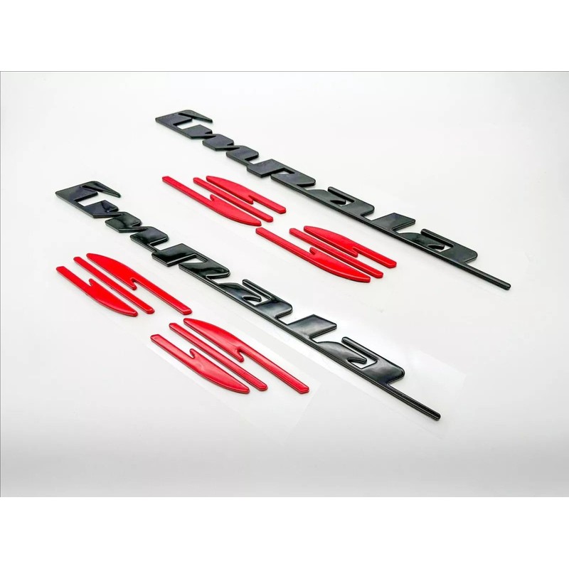 2Pcs 94-96 Impala Ss Rear Quarter Panel Emblems 3D Letter