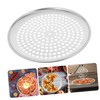 Gatuida Perforated Round Pizza Pan Multi-Function Baking Tray for Crisp