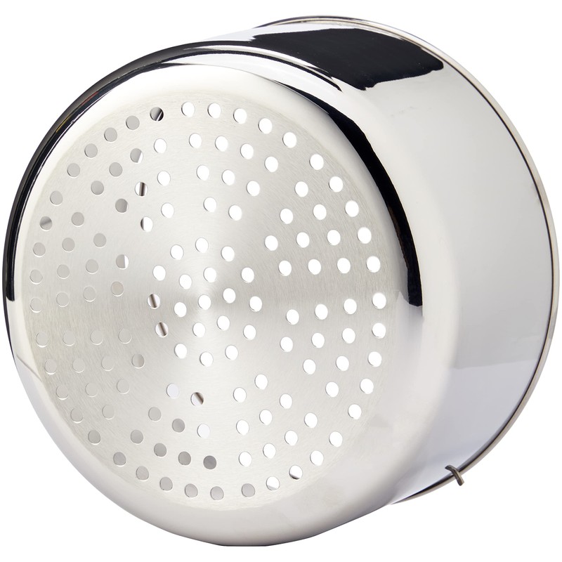 Lagostina Zubehör für Schnellkochtopf Dampfkorb, Edelstahl, Durchmesser 18 cm für