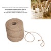 200m Natural Jute Twine 3mm Dia 4 Strand Safety Protective