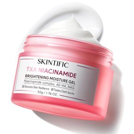 Skintific Crema Facial Iluminadora con Txa y Niacinamida, Ayuda a Atenuar Manchas, Unifica el Tono, Con cido Tranexmico, -arbutina, 5 Ceramidas y...  