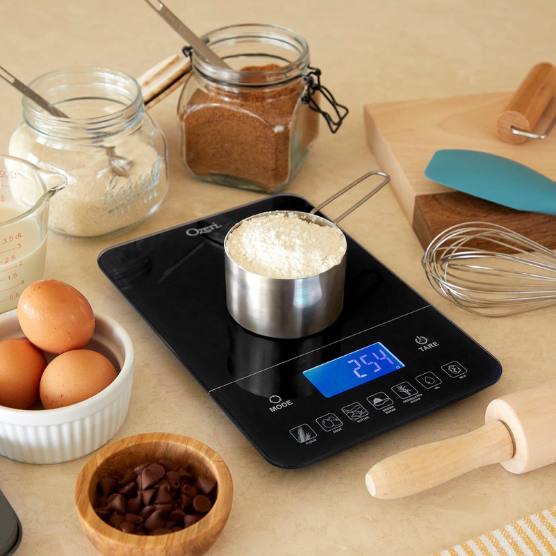 Ozeri Touch III 22 lbs (10 kg) Baking Kitchen Scale