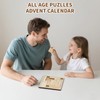 Daily Calendar Puzzle Wooden，Jigsaw Puzzle Board for Adults,Challenge 365+ for