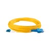 SpeedyFiberTX 1-Pack 70 Meter LC/U to SC/U Fiber Patch Cable,
