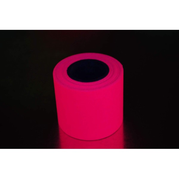 2 Inch x 6 Yards UV Blacklight Reactive Fluorescen​t Neon