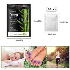 100% Natural Foot Pads Detox Foot Plasters Detoxification for Cleaning the Body 100% Natural Foot Pads Foot Care Pads for Fatigue Detox Foot Plasters for Deep Sleep and Stress Relief
