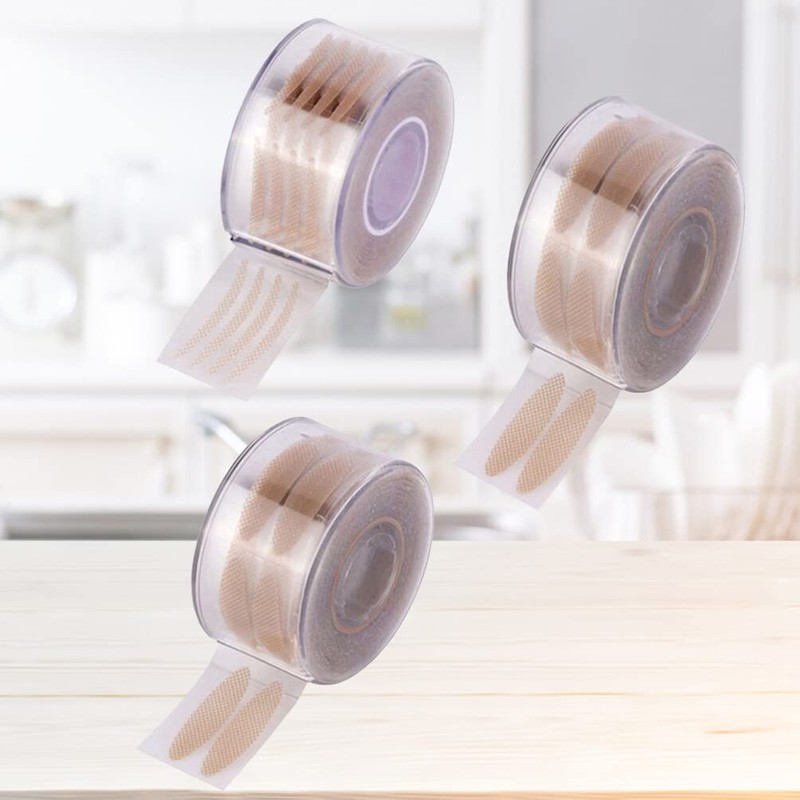 GALPADA 1200piezas Cinta Adhesiva Doble Para Párpados Etiquetas Invisibles Para