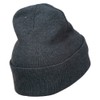 e4Hats.com Los Angeles Skyline Embroidered Long Beanie - Dk Grey