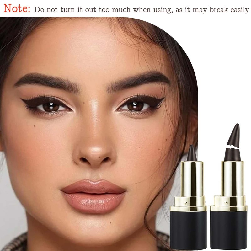 SHUOHONG Pack of 2 Matte Quick-Drying Eyeliner Waterproof, Long Lasting