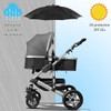 Baby Pram Umbrella 360° UV Protection Baby Stroller Umbrella Universal
