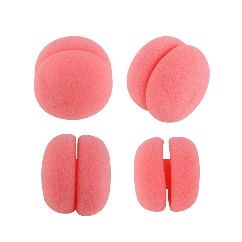 Nicear 24Pcs Strawberry Hair Curler Overnight Curlers Self Grip Hair