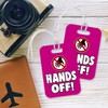 LT224 Hands Off! Novelty Funny Unique Designer Gift Glossy Plastic