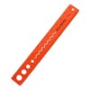 Regla de Plástico Flexible, 30 cm, Transparente (Morado)