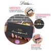 WOOLALA Women Cute Bowknot Wallet Trifold Large Capacity Long Purse