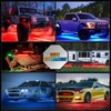 Nilight 4Pcs Aluminum Underglow Neon Accent Strip Lights 396 LEDs