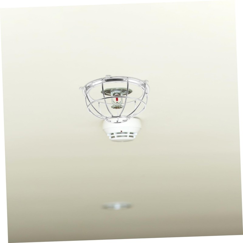 Operitacx 2pcs Fire Sprinkler Cover Protector for Sprinkler Heads Collision