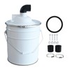 WeiLaiKeQi Vacuum Dust Separator, Dust Collector with Elbow, Woodworking Sand