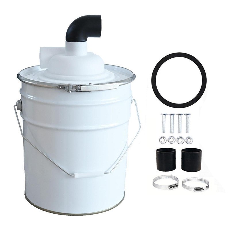 WeiLaiKeQi Vacuum Dust Separator, Dust Collector with Elbow, Woodworking Sand