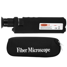 Fiber Optic Microscope 200X Handheld Fiber Optic Microscope Inspection Tool for Operators Engineers