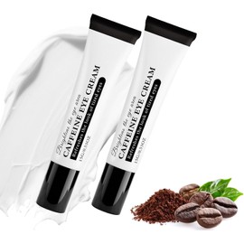 Caffeine Eye Cream for Dark Circles and Puffiness, Under Eye Moisturizer with Niacinamide, Collagen & Vitamin E, Hydrating Cream for Bags, Fine Lines, Day and Night Skin Care