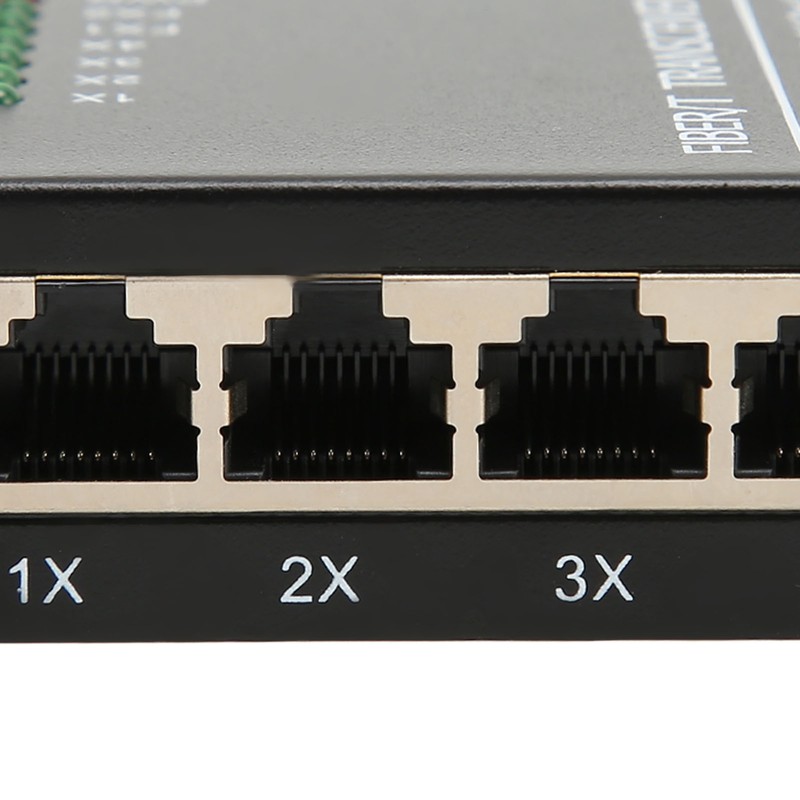 Fiber Transceiver Tx1310nm/Rx1550nm Single Fiber Single Mode RJ45 Port Optical