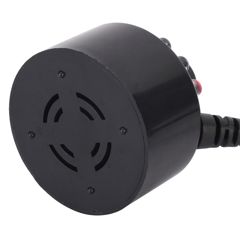 Black Aquarium 12 LED Light Ultrasonic Mist Maker Atomizer Water