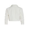 Vila Female Blazer Short Open, Cloud dancer