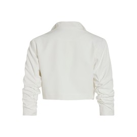 Vila Female Blazer Short Open, Cloud dancer