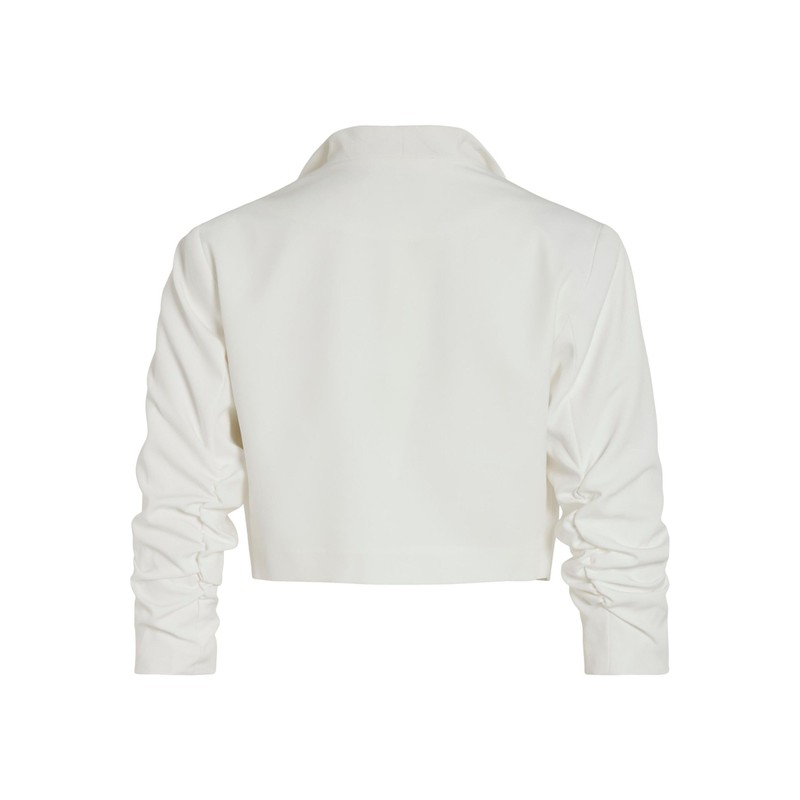 Vila Female Blazer Short Open, Cloud dancer