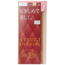 ATSUGI STOCKING FS70023P Women's Baby Beige 8.7-9.8 inches (22.0-25.0 cm), baby beige