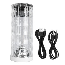 Portable Bluetooth Speaker with Touch Control Colorful Light 3D Surrounding Sound Wireless Subwoofer Speaker