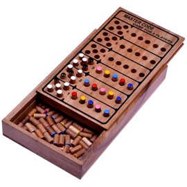 Code Finder - Master Code - Superbrain - Strategy Game - Puzzle Game, memory game, Wooden Board Game