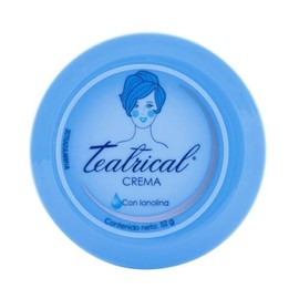 TEATRICAL - Crema Facial con Lanolina. Tarro con 52ml.
